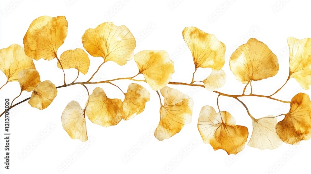 Fototapeta premium Close-up of leafy branch