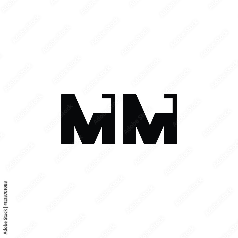 MN monogram logo design letter text name symbol monochrome logotype alphabet character simple logo MN monogram logo design letter text name symbol monochrome logotype alphabet character simple logo