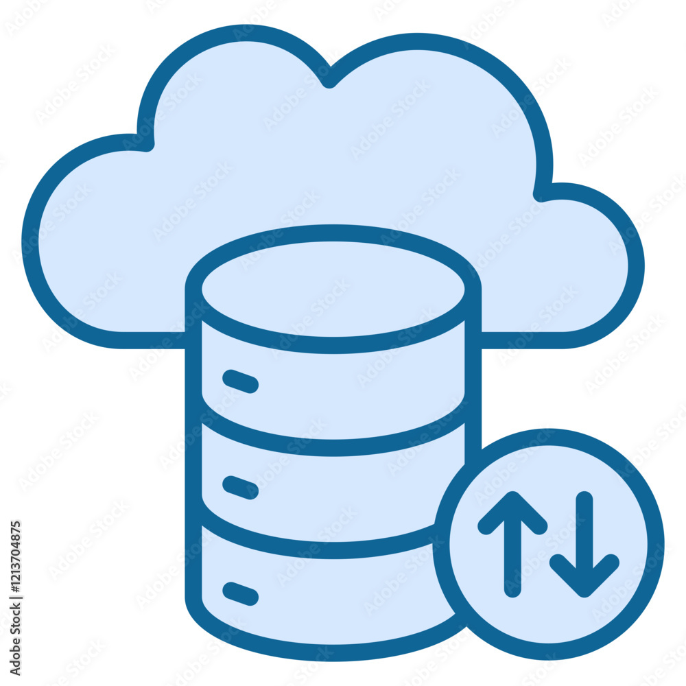 Cloud Storage Icon Cloud Storage Icon