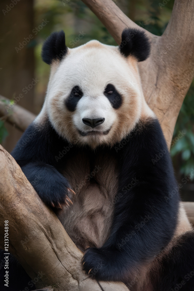 a panda, symbolizing vulnerability a panda, symbolizing vulnerability
