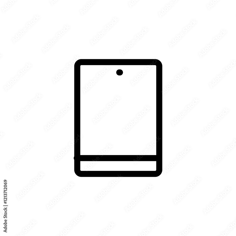tablet icon vector template design tablet icon vector template design