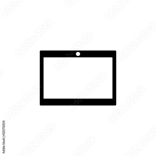 tablet icon vector template design