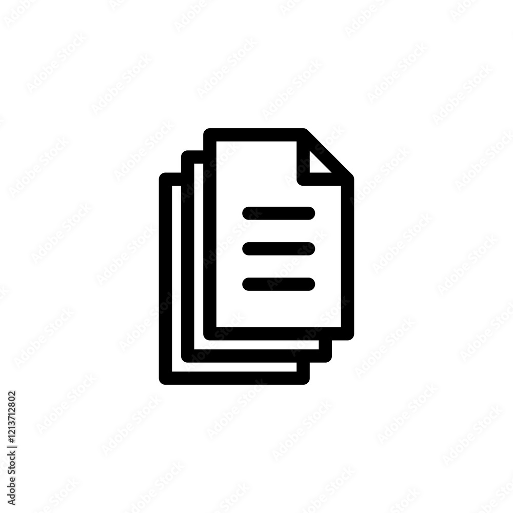 paper icon vector template design paper icon vector template design