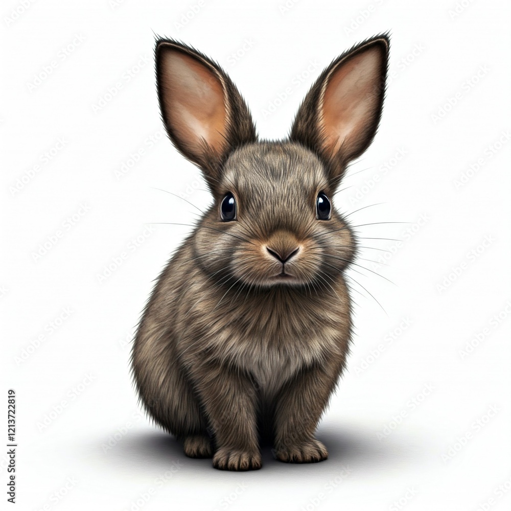 Obraz premium white rabbit