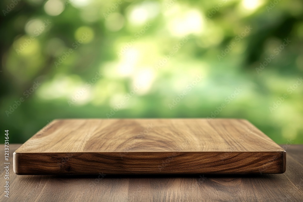 Wooden board empty table in front of blurred background. Perspective brown wood over blur in restaurant - can be used for display or montage your products.Mock up for display of., Generative AI Wooden board empty table in front of blurred background. Perspective brown wood over blur in restaurant - can be used for display or montage your products.Mock up for display of., Generative AI