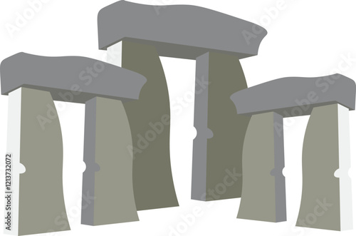 Illustration of Stonehenge Monument stonehenge