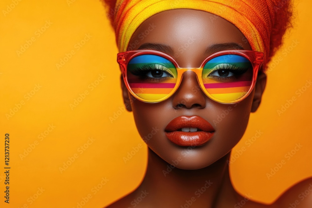 Person in sunglasses and turban Person in sunglasses and turban