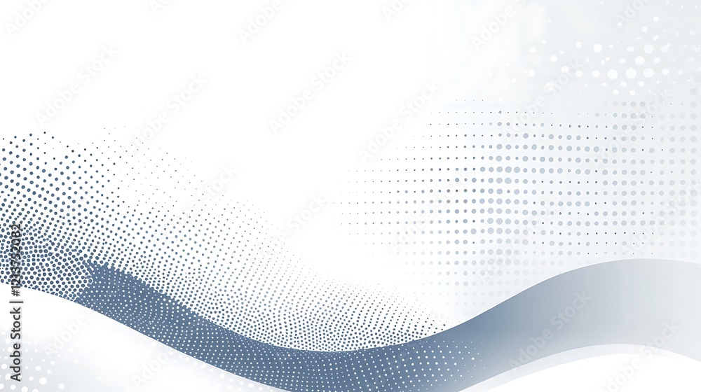 Fototapeta premium Abstract Grey Wave Pattern Design Background
