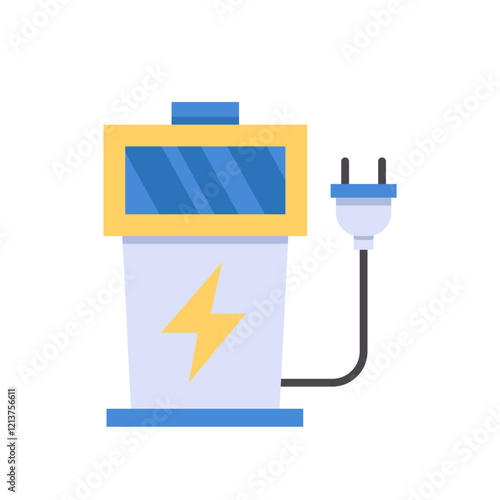 electric charge station icon