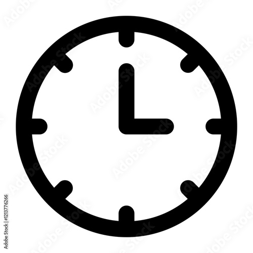 clock icon for illustration