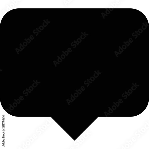 Simple vector icon chat