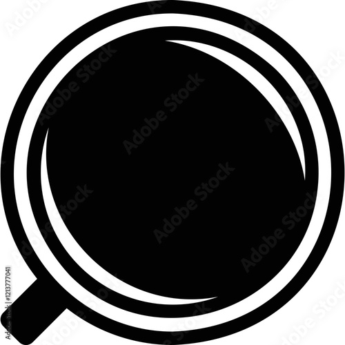 Simple vector icon cup
