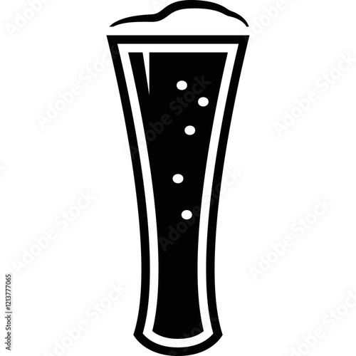 Simple vector icon beer