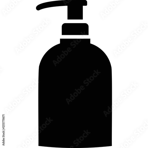 Simple vector icon liquid soap