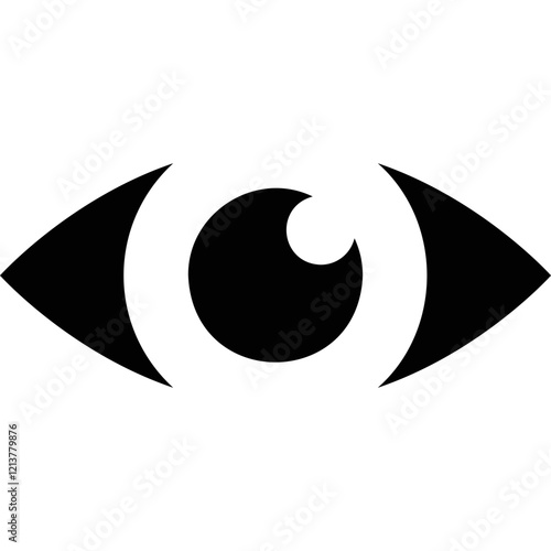 Simple vector icon eye
