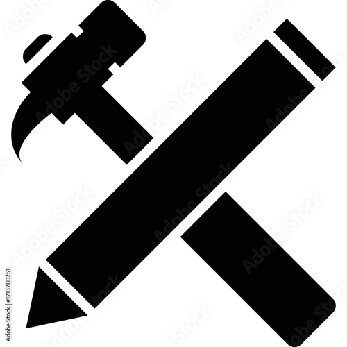 Simple vector icon repair tools
