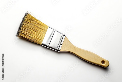 Wallpaper Mural Paintbrush isolated on white. Torontodigital.ca