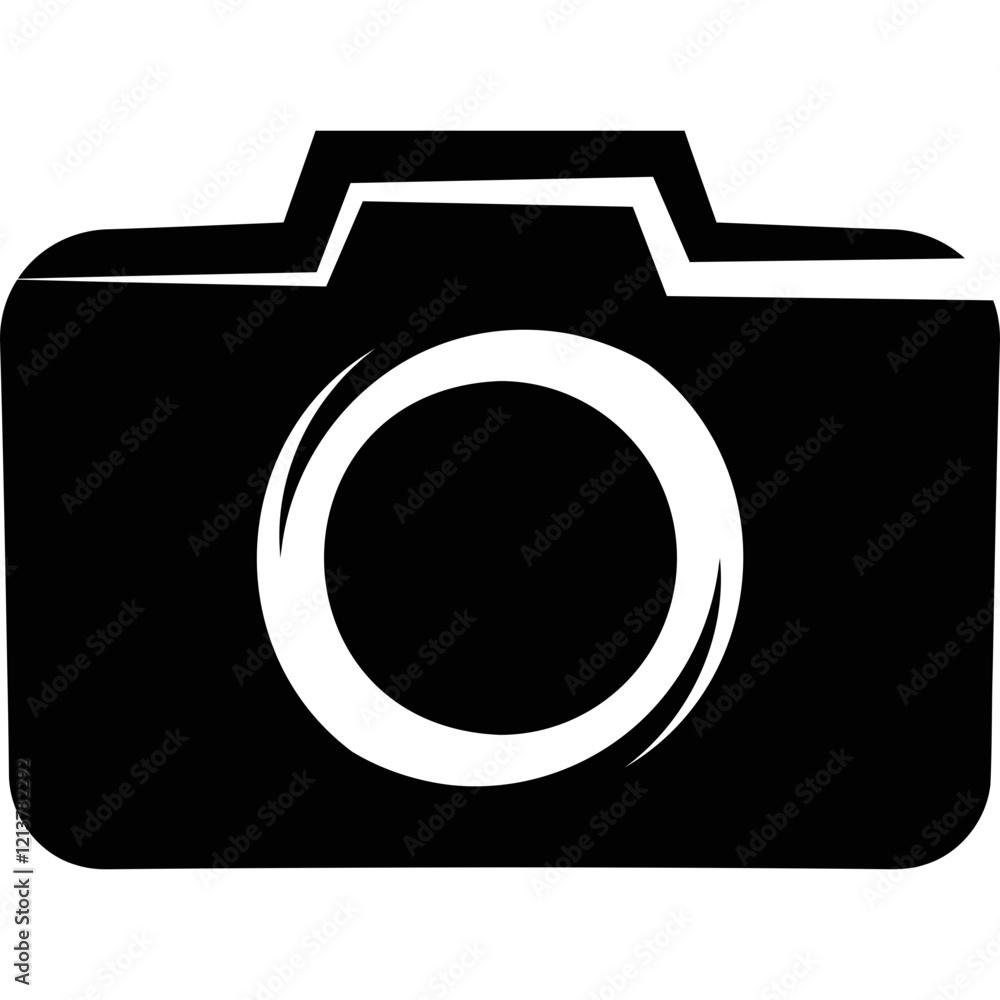 Simple vector icon camera