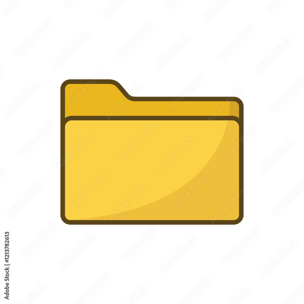 document folder icon vector design template simple and clean document folder icon vector design template simple and clean