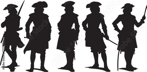 Musketeer  silhouettes