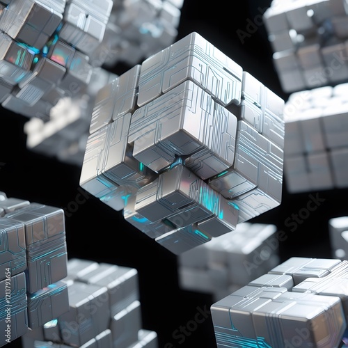Floating Circuit Cubes