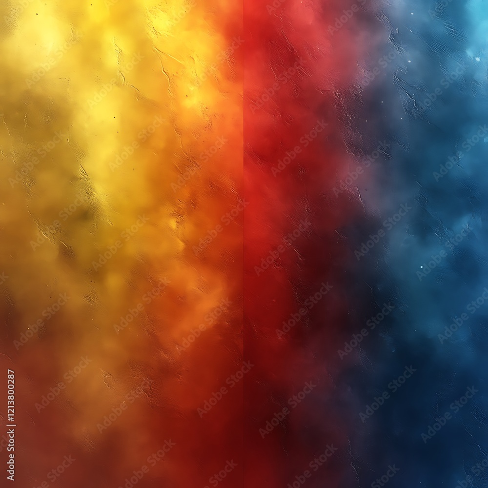 Abstract fiery, and icy color blend. Abstract fiery, and icy color blend.