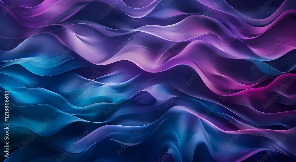 Fototapeta premium abstract background with colorful waves