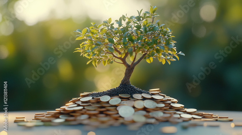 Money Tree Growing: A vibra...