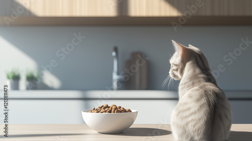 Feline Delicacy:  A curious...