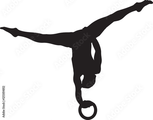 Gymnast Silhouette