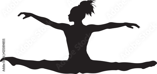 Gymnast Silhouette