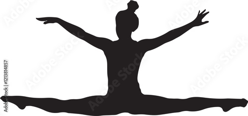 Gymnast Silhouette