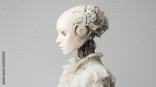 Android in Lace: A close-up...