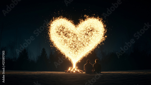 Love Under the Stars: A hea...