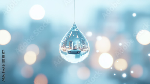 Cityscape in a Drop: A mesm...
