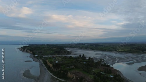 Wallpaper Mural Rugged and moody coastal landscape around the Tasman Bay Area, New Zealand Torontodigital.ca