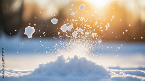 Winter Magic: Snow Explodes...