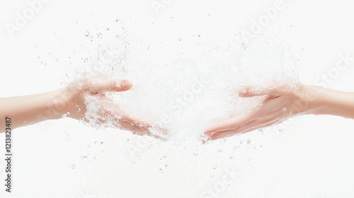 Water Droplet Splash: A mes...