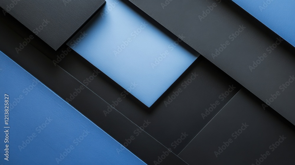 Minimalist Squares and Rectangles on blue Background with White Center Space for Text. Abstract Minimalist Wallpaper for Simple and Geometric Modern Design. Minimalist Squares and Rectangles on blue Background with White Center Space for Text. Abstract Minimalist Wallpaper for Simple and Geometric Modern Design.
