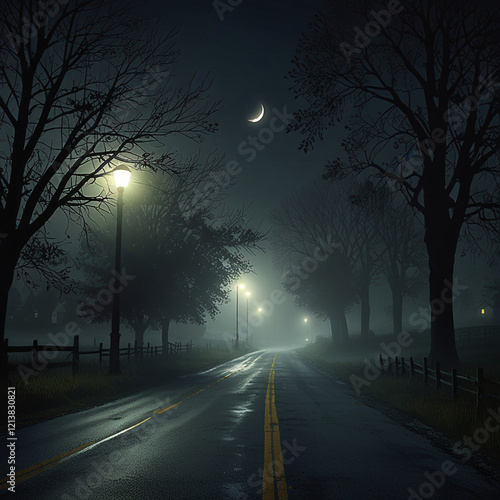 night in the city