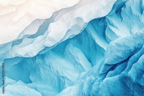 Wallpaper Mural Stunning glacial formations showcase vibrant blues and whites in a breathtaking natural wonder. Generative AI Torontodigital.ca