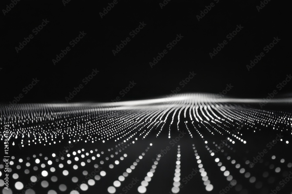 Captivating patterns of light and shadow creating an ethereal landscape in a monochromatic world. Generative AI Captivating patterns of light and shadow creating an ethereal landscape in a monochromatic world. Generative AI
