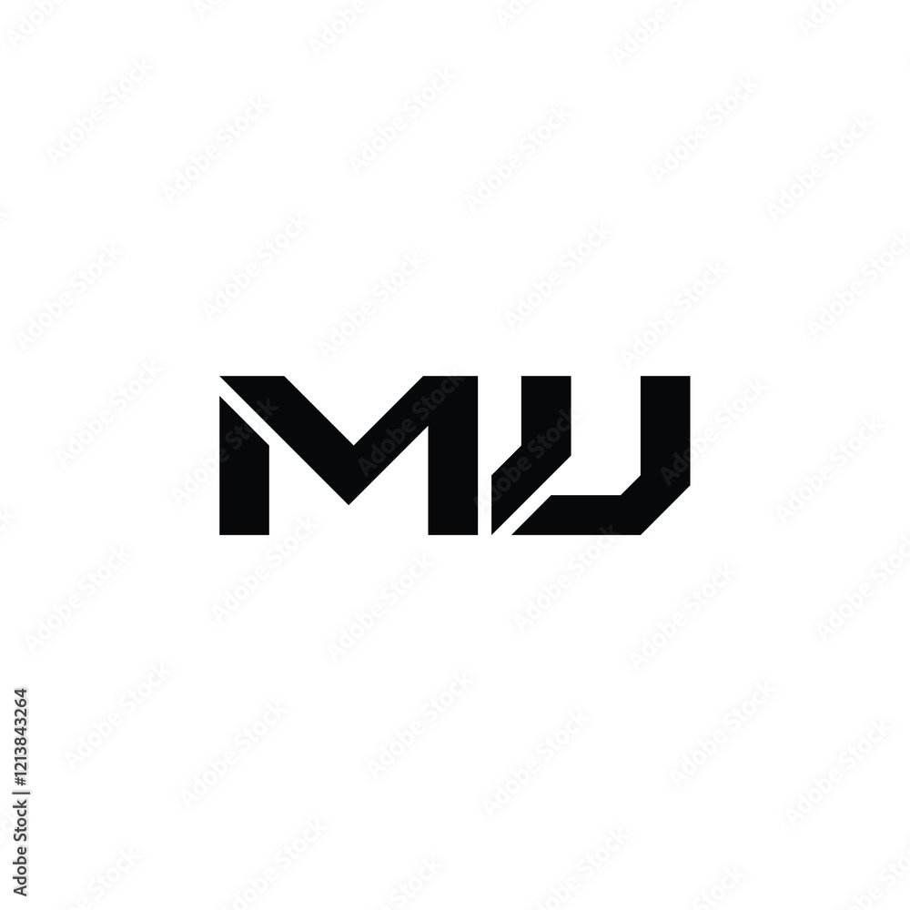 MU monogram logo design letter text name symbol monochrome logotype alphabet character simple logo MU monogram logo design letter text name symbol monochrome logotype alphabet character simple logo