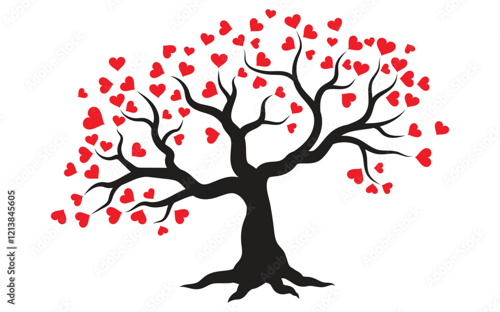 Tree branches illustration design background template Tree branches illustration design background template