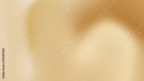 Abstract golden background with sparkling white dots for elegant designs