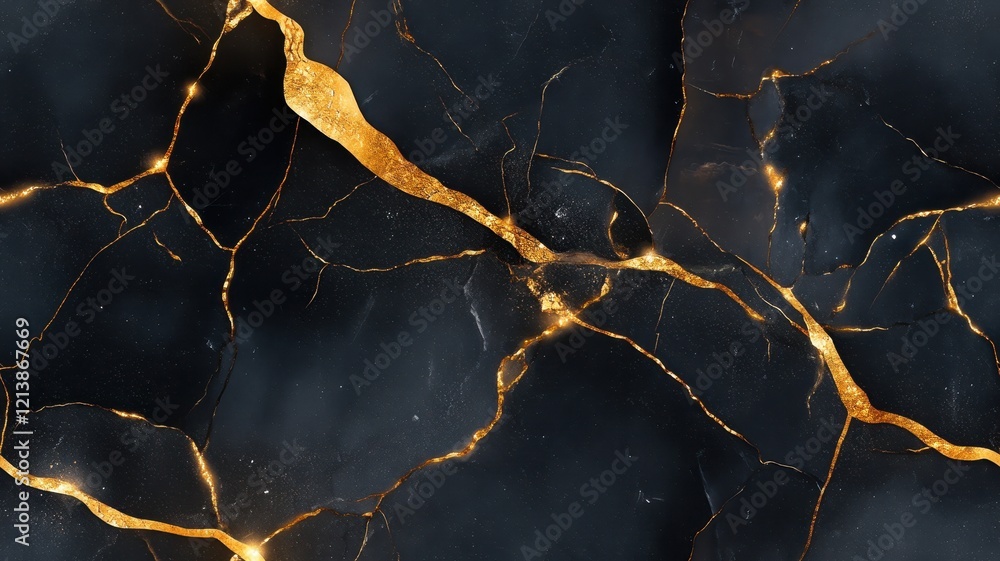 Luxurious Seamless Black and Gold Marble Texture for Elegant Design and Backgrounds Luxurious Seamless Black and Gold Marble Texture for Elegant Design and Backgrounds