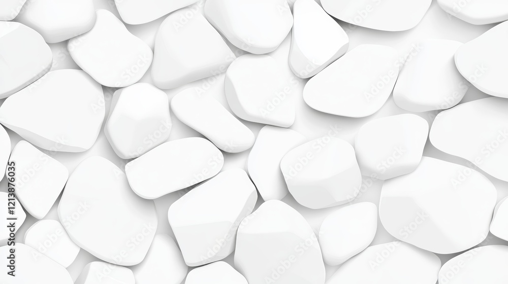 Smooth White Stones Background for Minimalist Design and Texture Smooth White Stones Background for Minimalist Design and Texture