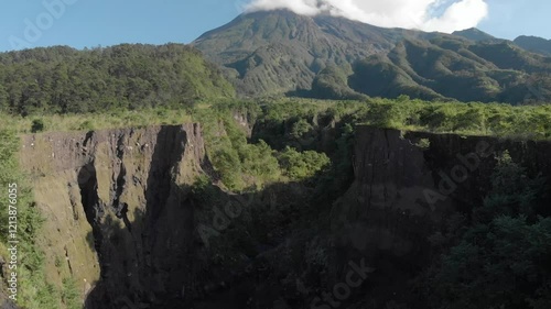 Merapi Volcano Central Java Indonesia