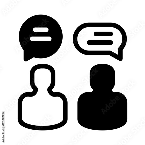 private chat solid style
