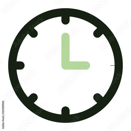 clock icon for illustration